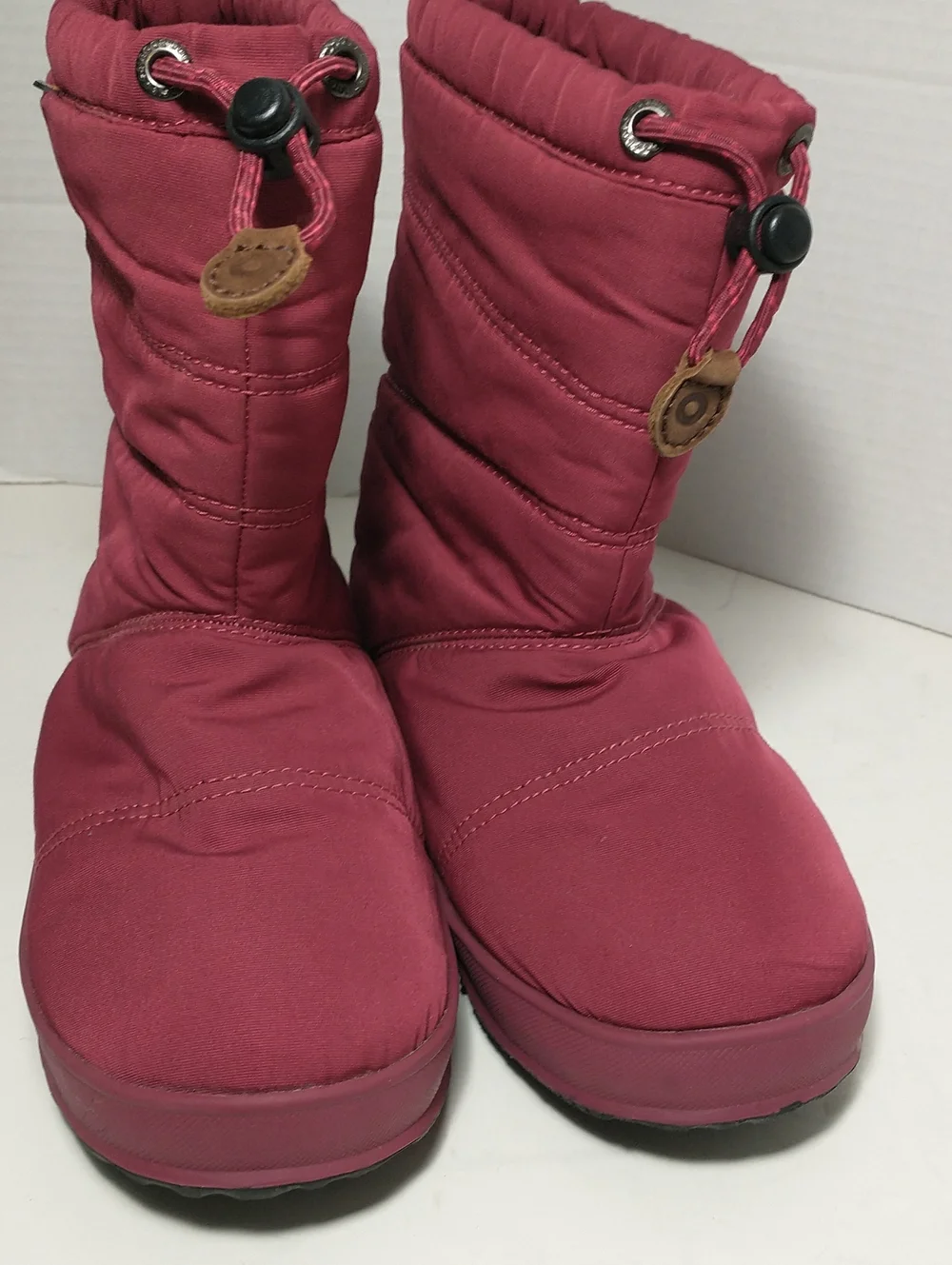 LIKE NEW BOGS SnowDay Girls' Pink Winter Boot, Rated To -22 F, Waterproof